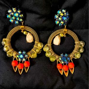 Gorgeous J Crew statement earrings!